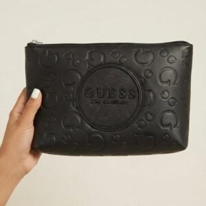 Cosmetiquera Negra Pequeña Guess