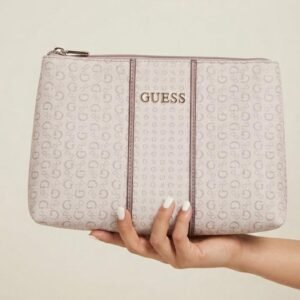 Cosmetiquera Rosa Grande Guess